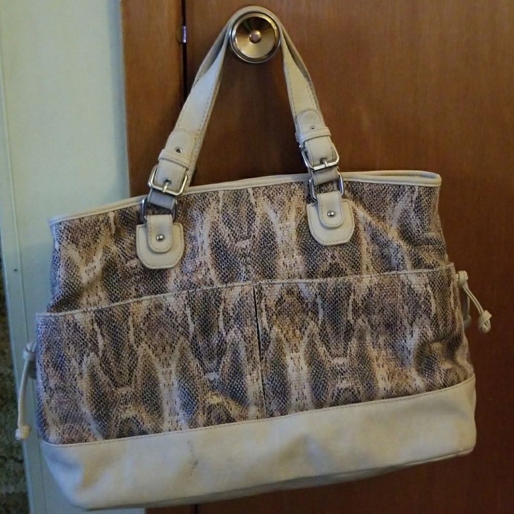 Snakeskin purse